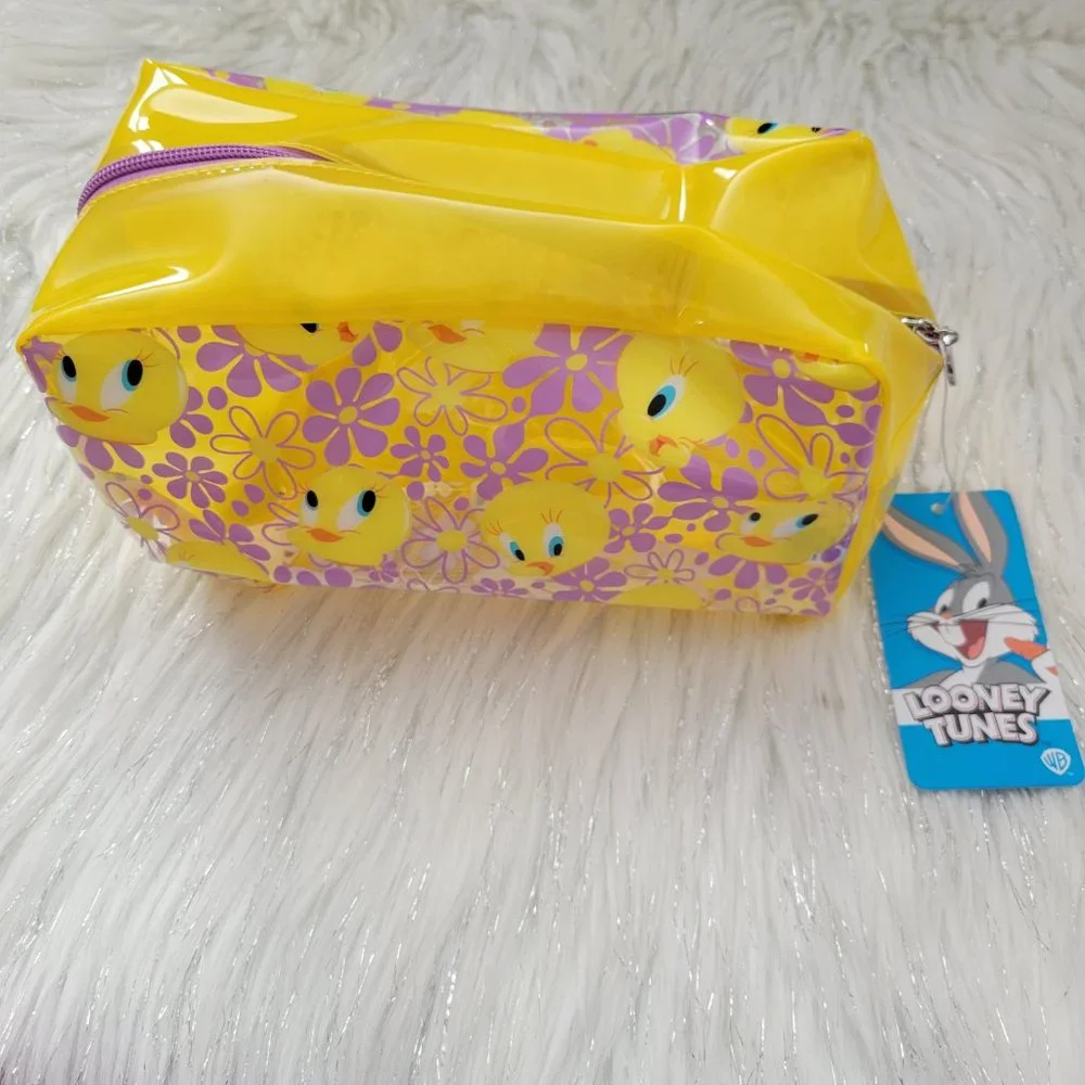 Looney Toons Cosmetic Bag & Keychain Set